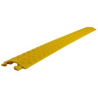 Pyle PCBLCO19 Cable Ramp Protective Cord Cover Hi-Vis Yellow 39.8" L